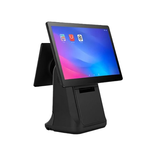 caisse sur pied avec afficheur client  et imprimante